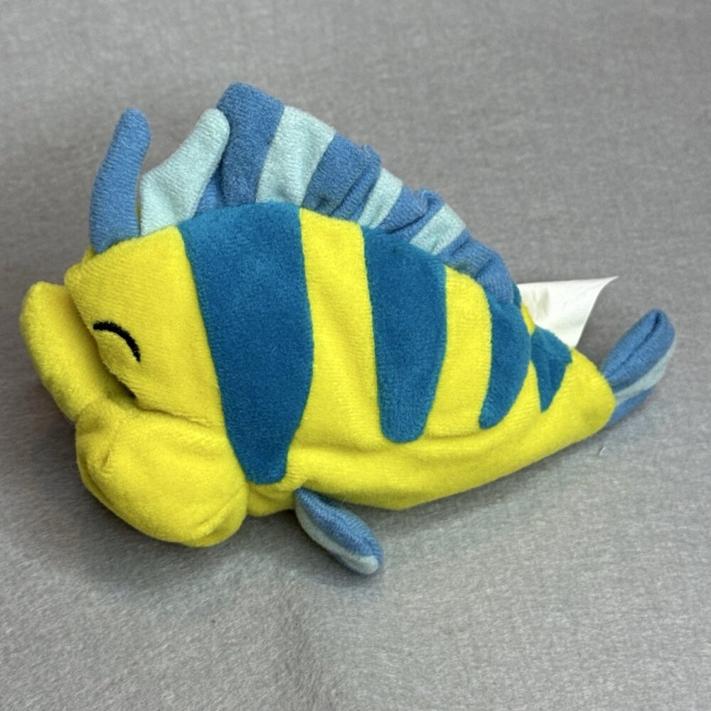 Sebastian Flounder The Little Mermaid The Disney Store Bean Bag Plush Set of 2 - Picture 7 of 8